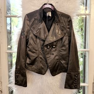 Miss Sixty Satin Military Jacket